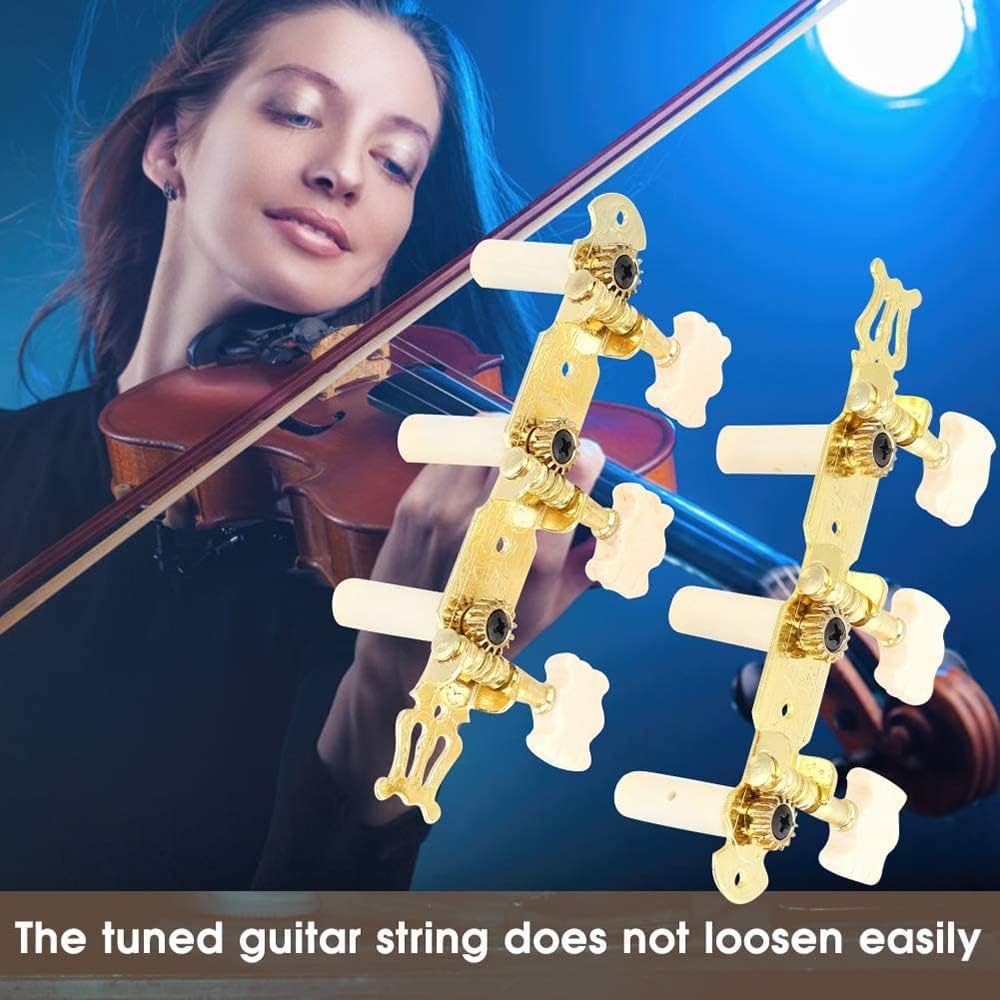 Mécaniques Pour Guitares Classiques, 2 Pièces Guitare Classique Tuning