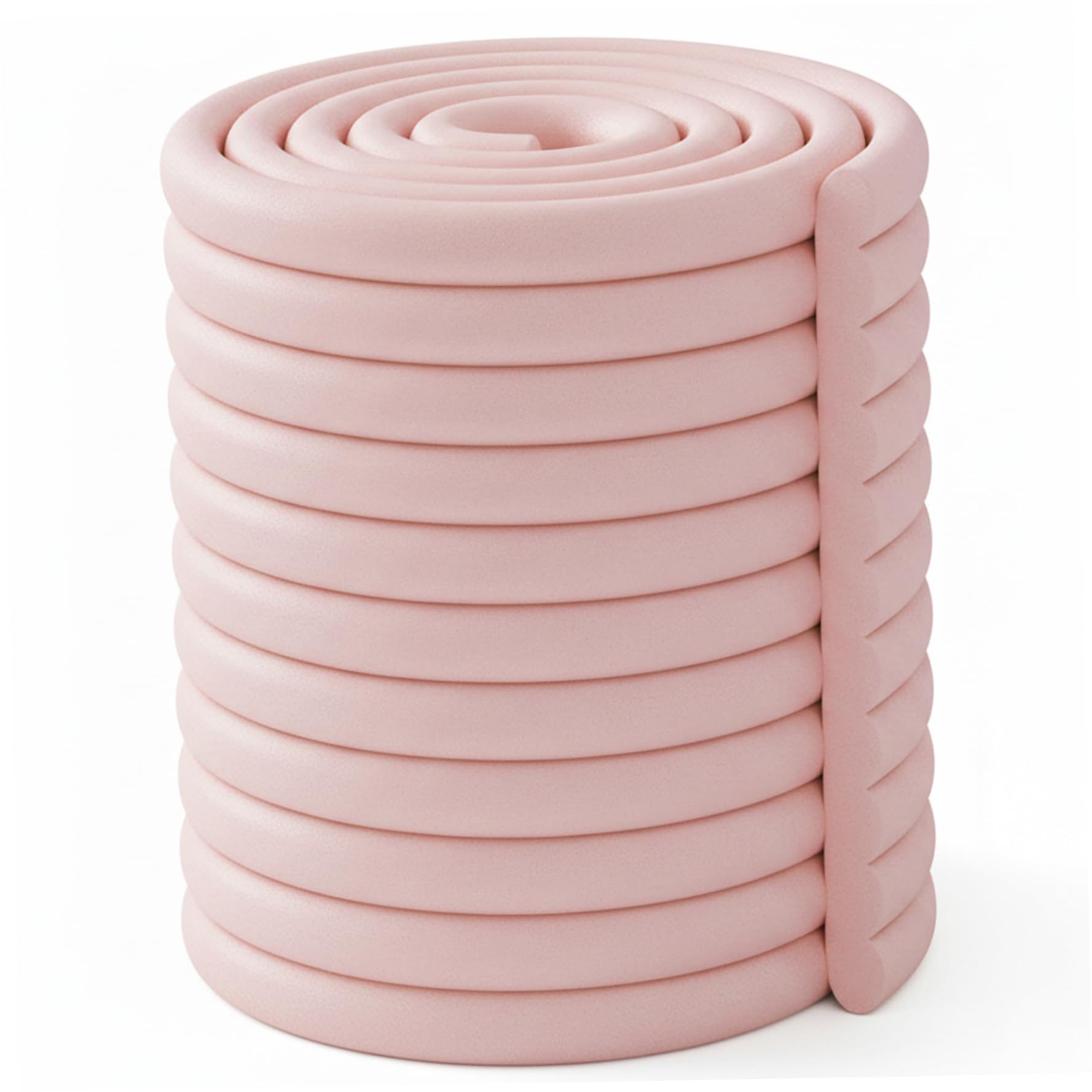 Kanten-Eckenschutz, babysichere Ecken und Kanten, 40, 6 x 200, 9 cm, kollisionssicherer Schaumstoff-Kantenschutz, verdicktes PVC, babysicherer Schutz für Wand, Tisch, Schrank, Kamin, Stil 2