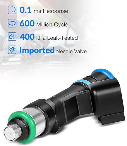 Miniatura 5 de Inyectores de combustible mejorados para 3.7L Se ajusta a: -Jeep Grand Cherokee 2005-2010 Liberty 2004-2011, Para: -Dodge Dakota 2004-2010 Durango