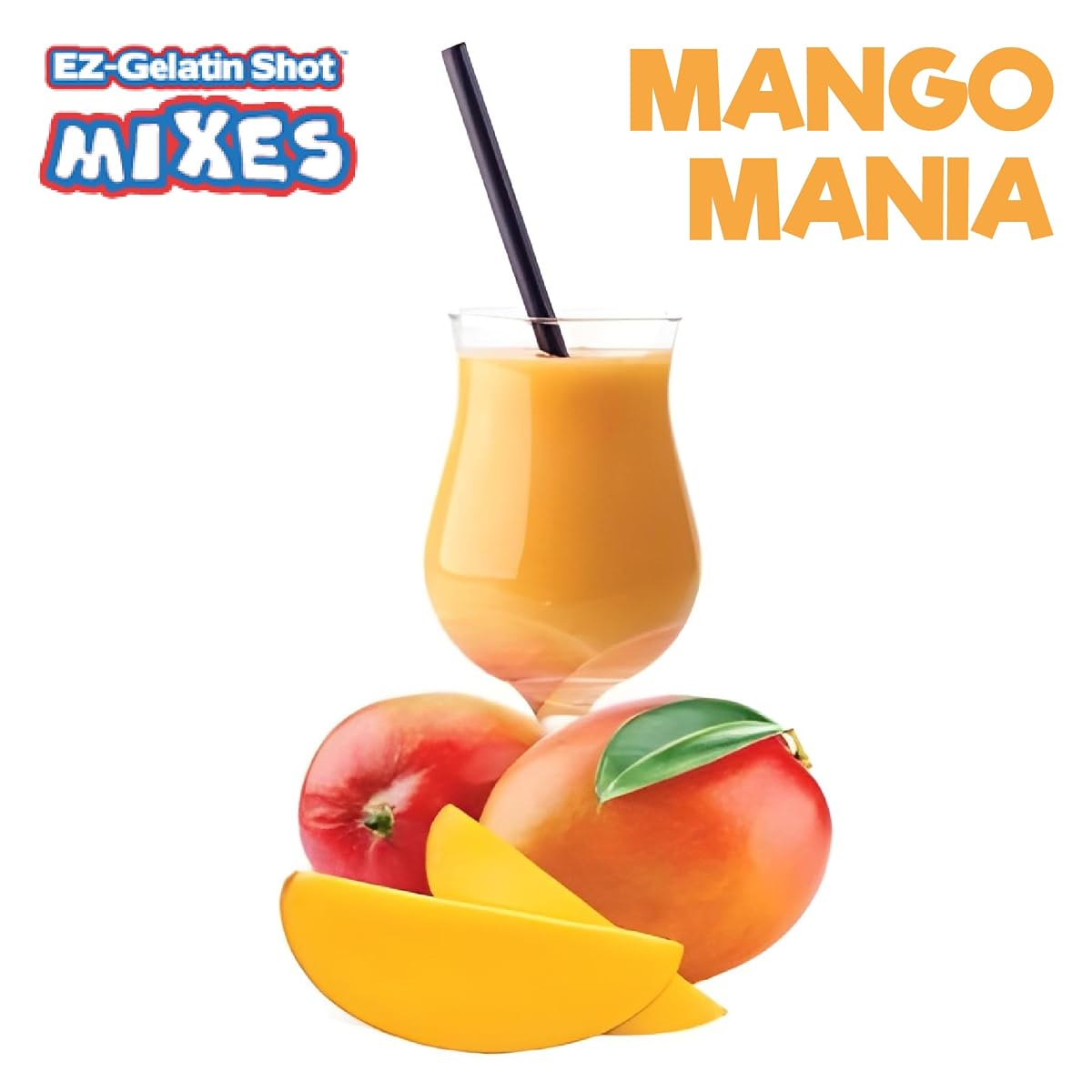 EZ-SQUEEZE Mango Mania Jello Shot Mix, 6.78 oz