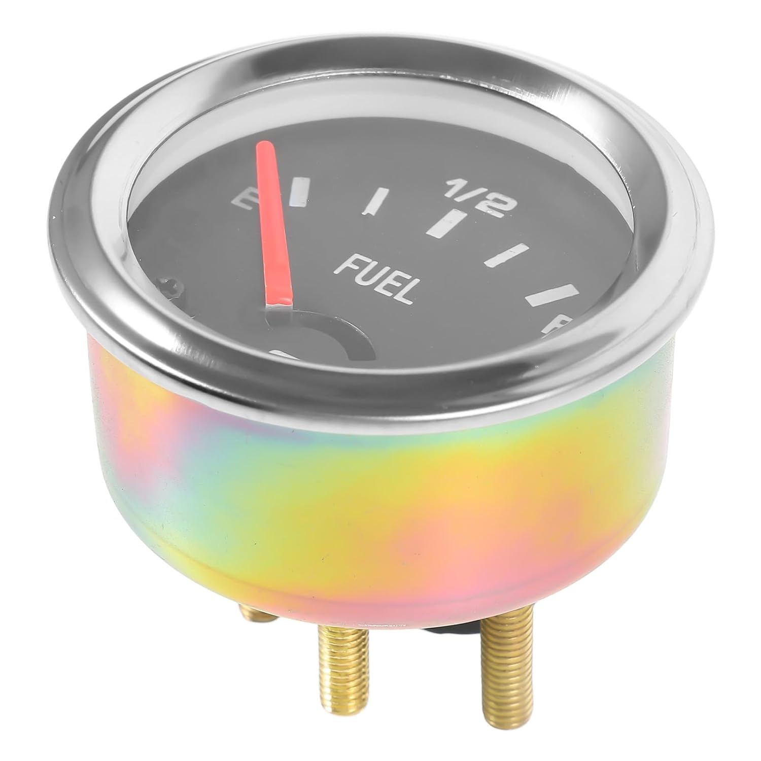 Luxshiny Universal Car Replacement Fuel Level Gauge 12v Automotive Fuel Gauge Meter for Vehicle