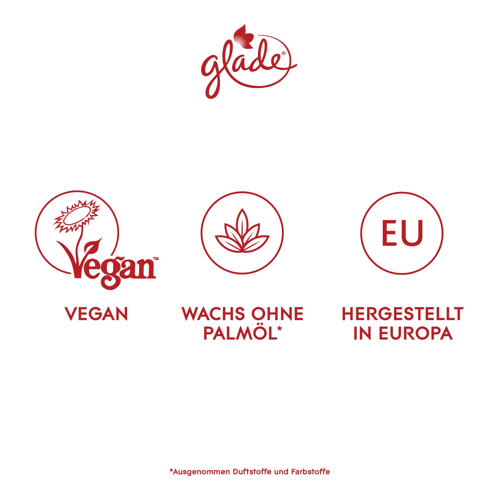 Glade Świeca zapachowa Cosy Apple & Cinnamon o długiej żywotności