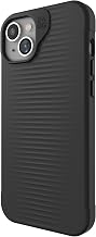 Funda Luxe Snap para iPhone 15 Plus - Funda protectora para teléfono celular, protección contra caídas (10 pies/3 m), material de grafeno duradero, funda MagSafe delgada y ligera para iPhone 15 Modelos Negro
