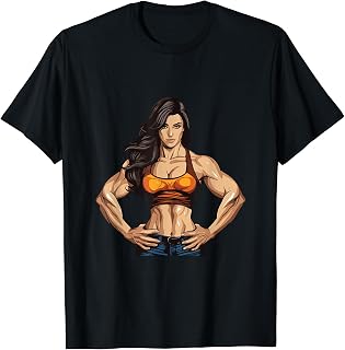 Bodybuilding Girl | Muscles Fitness Motivation T-Shirt