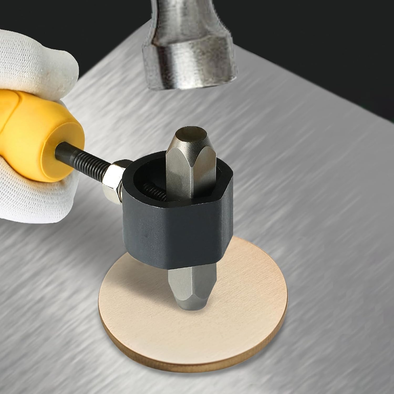 10 Pieces Blank Challenge Coin Brass Laser Engraving Blanks 40mm Diameter Full Flat Surface Coin Blanks with Acrylic Protection Box Pattern for DIY Crafts Engraving(Thickness 3mm)