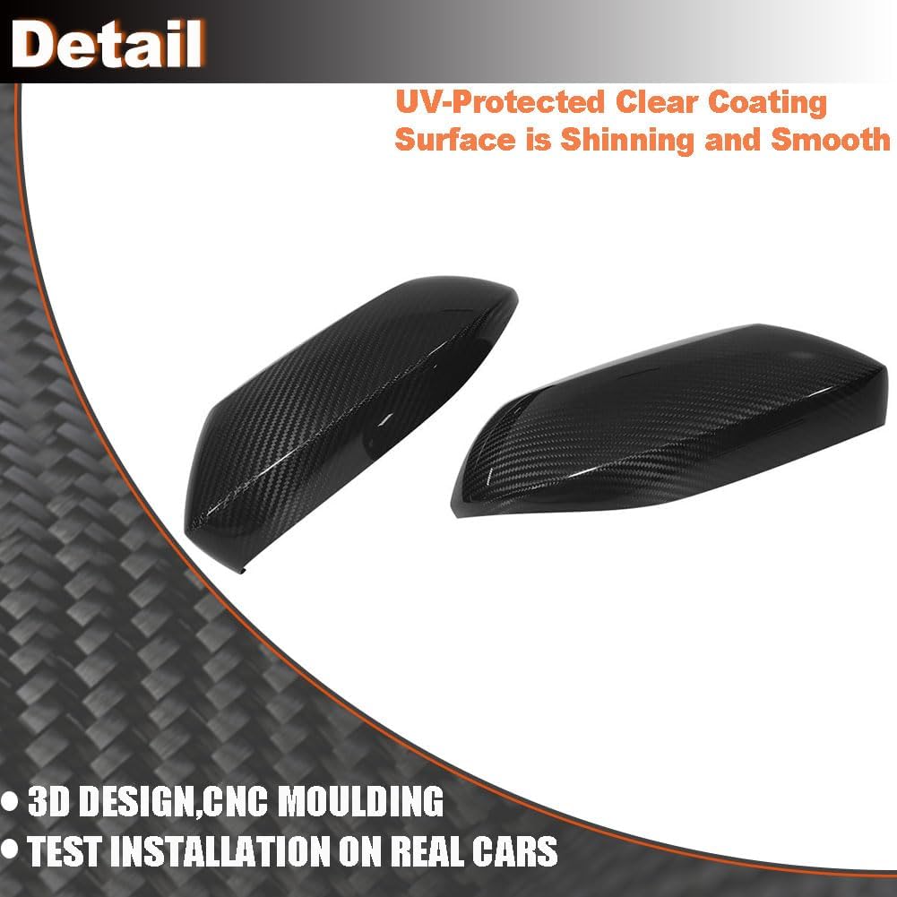 Dry Carbon Fiber Mirror Caps for Toyota Corolla GR 4-Door 2023-2025 Add-on Side Rearview Mirror Caps Car Exterior Outside Shell Factory Outlet