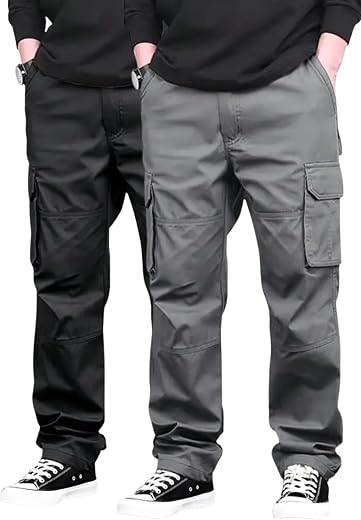 INKKR Men Cargo || Men Combo Cargo Pants Cotton ||