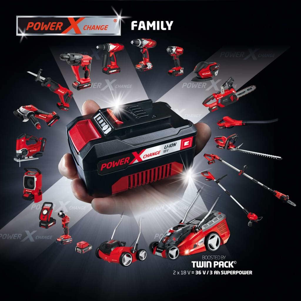 Einhell GE-LC 18/25 Li-Solo Power X-Change Cordless Chainsaw - Supplied without Battery and Charger