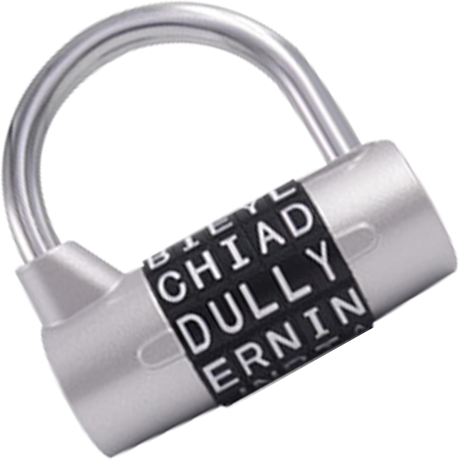 Combination Lock - Combination Padlock | Letter Lock | Luggage Padlock Heavy Duty | Wardrobe Safety Locking Tool, Portable Password Padlocks for Chain Luggage Door | Resettable Code Padlocks