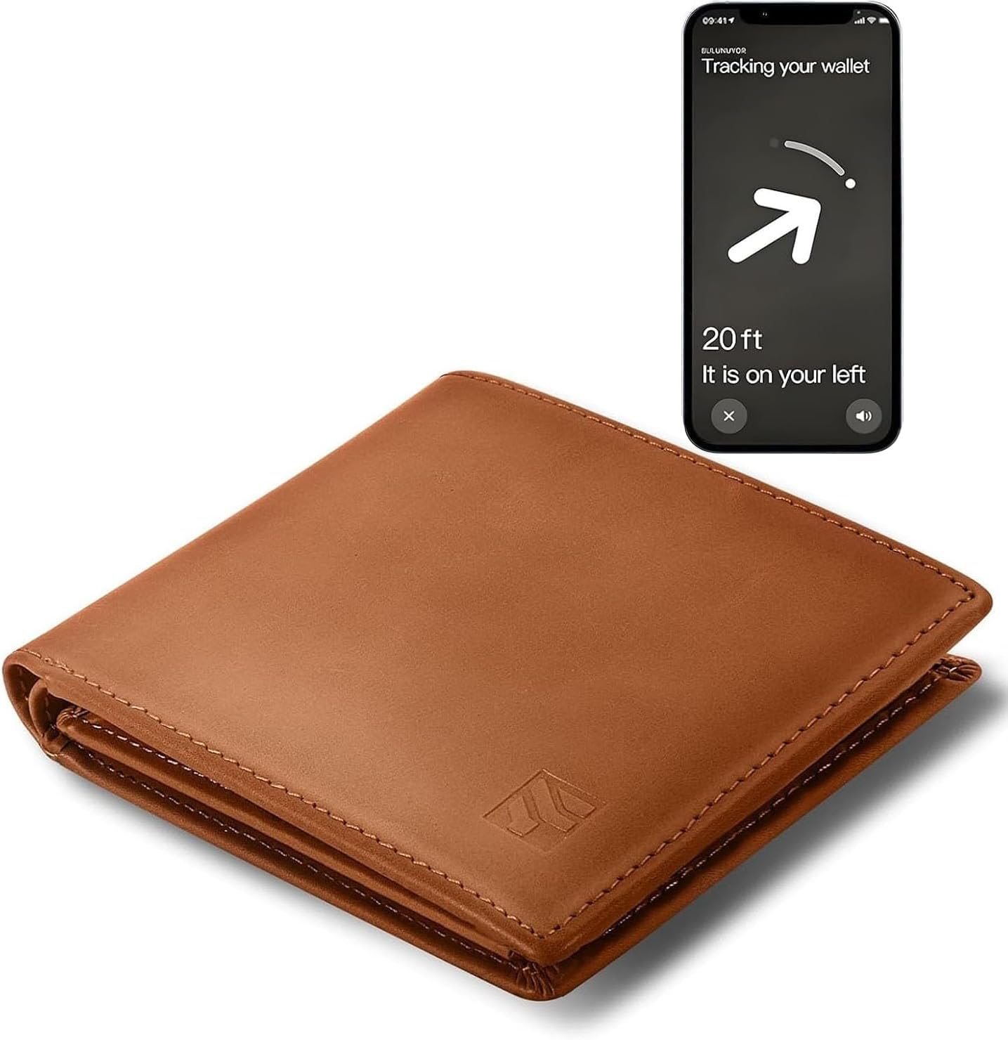 Leather Wallet for Men | Extra Capacity Bifold Wallet ID Window 13 Card Slots Bifold RFID Blocking Wallet Gift for Him