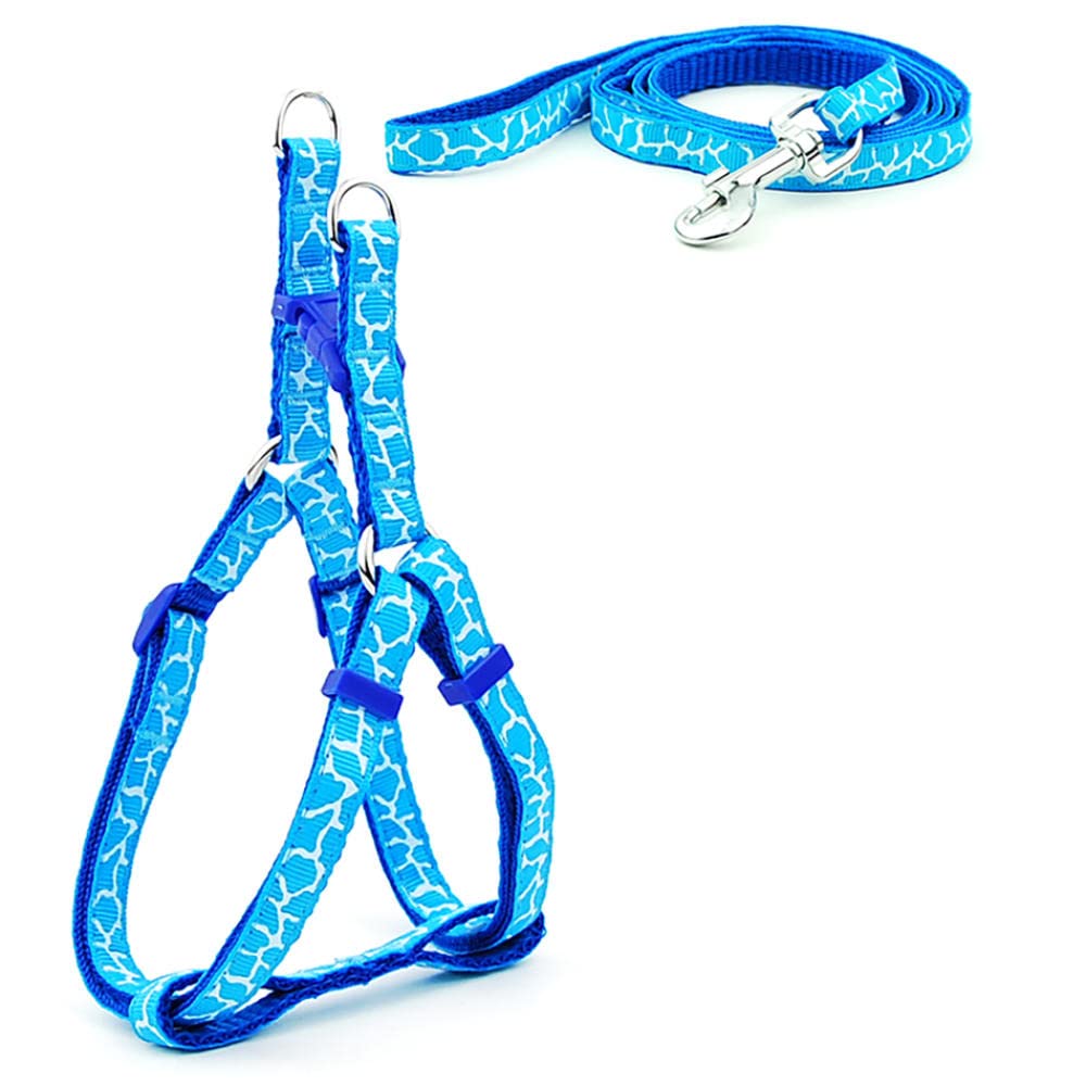 pettorina per cani, Set di guinzagli for cani, con stampa, for piccola taglia, for passeggiate gatti, 3 m(4,XS)