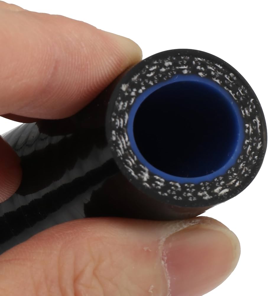 Coupleur Silicone 90° Noir – Diamètre Intérieur 51-63 Mm (2"-2.5") – Pour Système Refroidissement Moteur