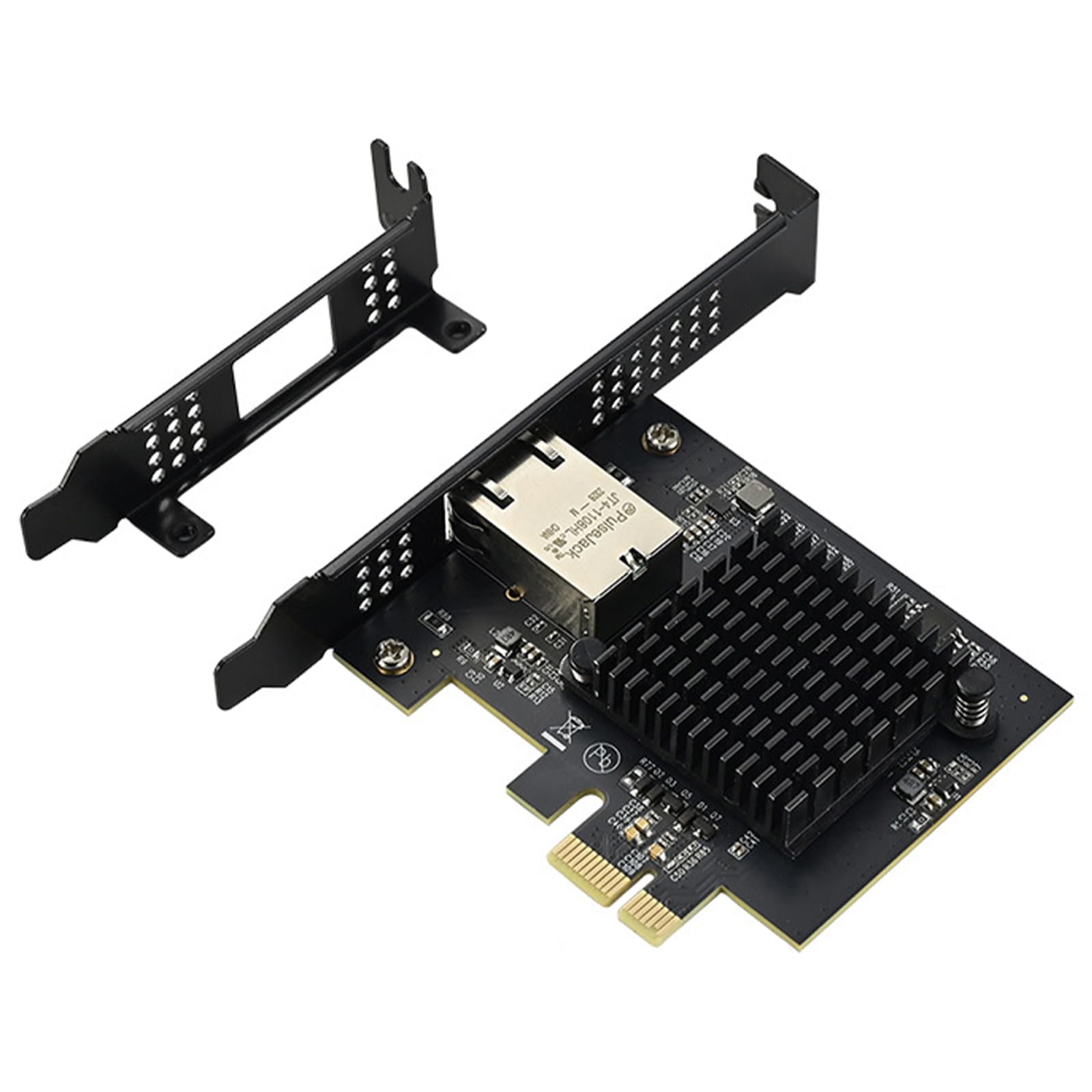 Efficiente adattatore rete Ethernet PCIex1 da 10 Gbps per editing video e trasferimenti file grandi dimensioni Adattatore rete velocità