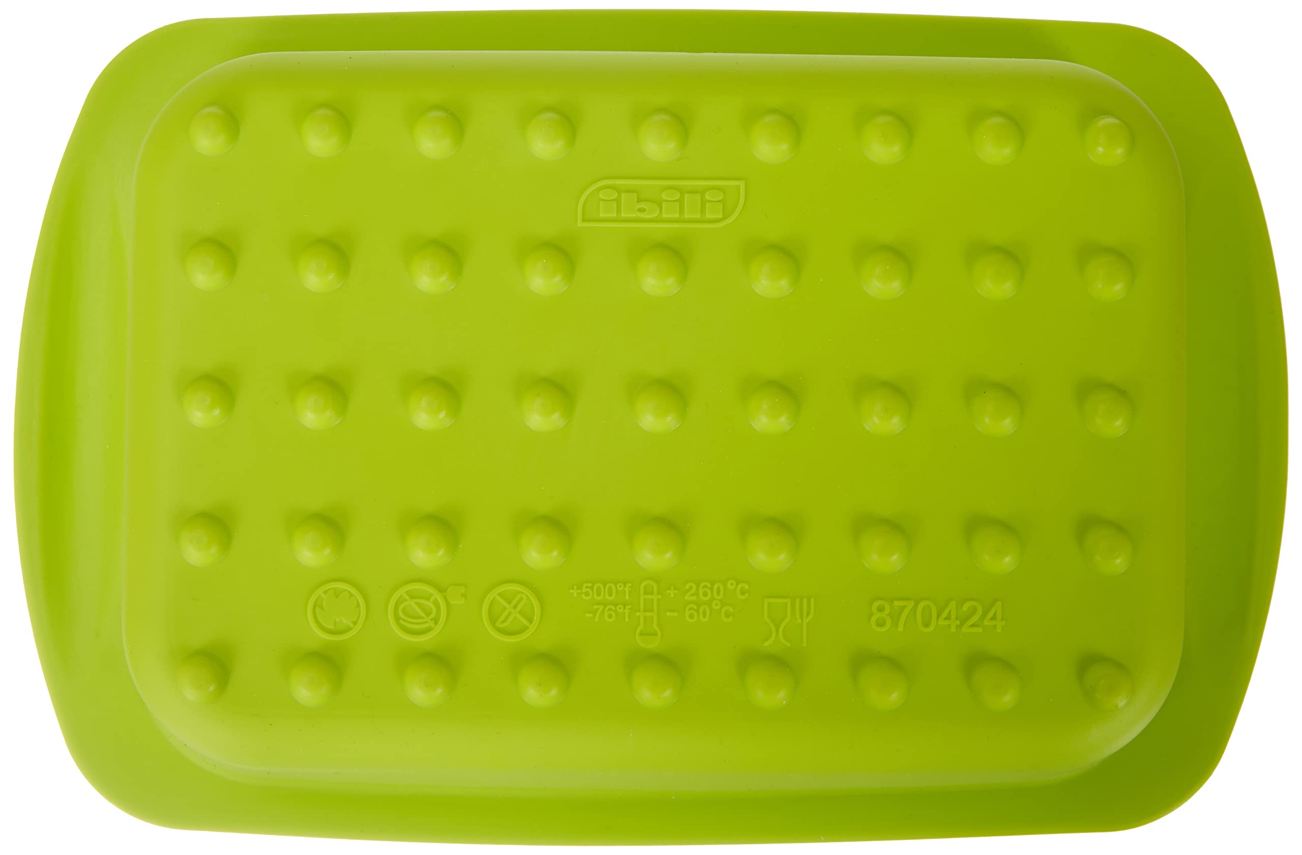Ibili 870424 - Teglia per Cottura a Vapore in Silicone, 1.000 ml