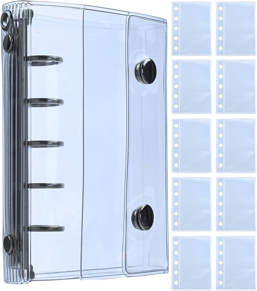 Amazon.co.jp: Archtypes シール帳 透明 バインダー 女の子