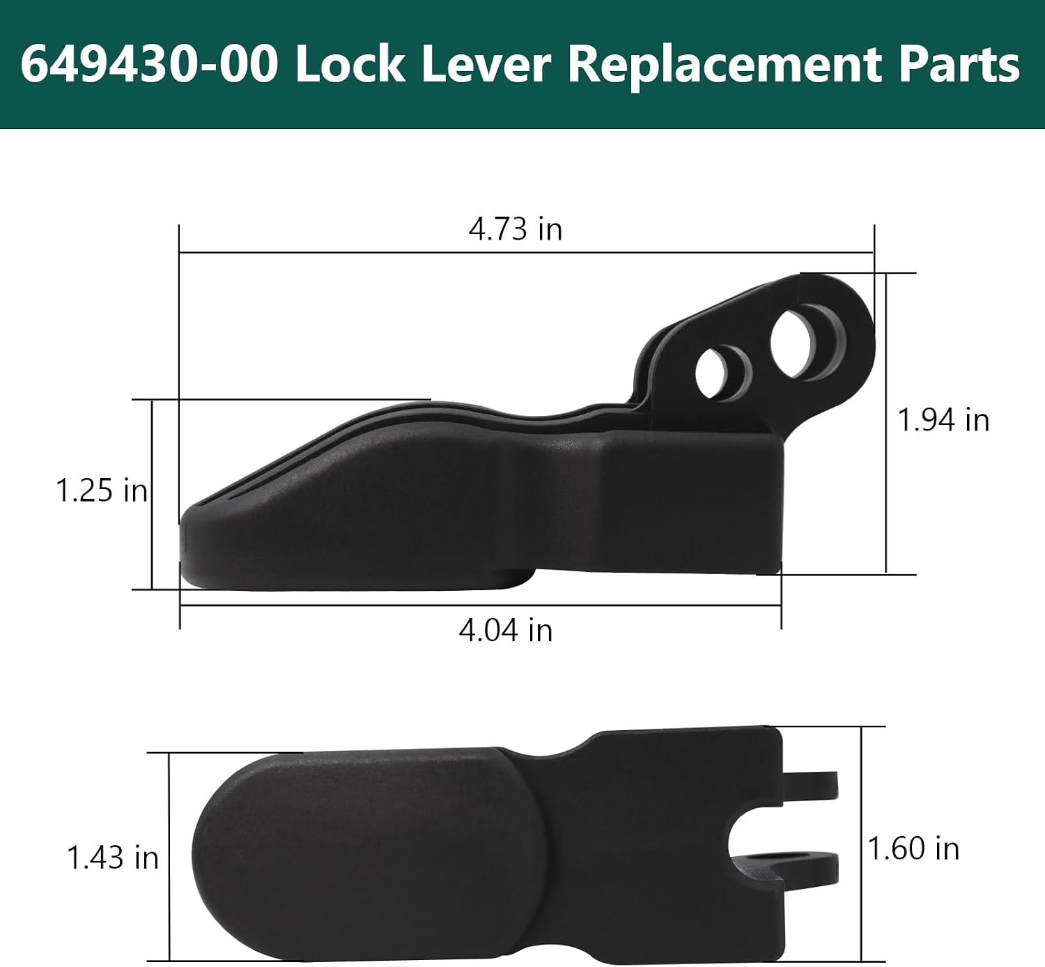 649430-00 Lock Lever Replacement Parts Compatible with DHS716 DW713 DW715 DW716 DHS716 Miter Saws