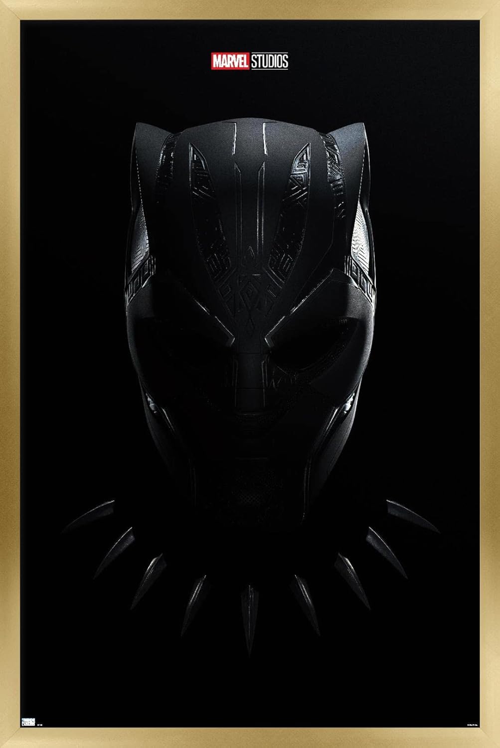 Trends International Marvel Black Panther: Wakanda Forever - Teaser One Sheet Wall Poster, 22.375" x 34", Premium Unframed Version