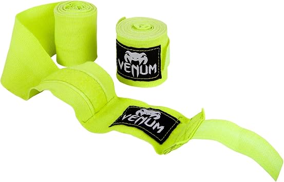Venum Kontact Boxing Hand Wraps Neon Yellow, 180 in