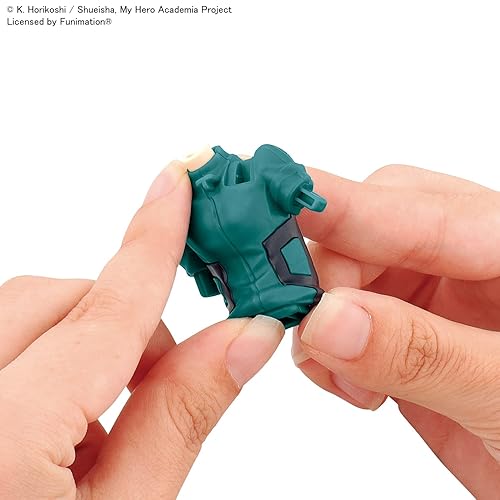 Vista 9 de Bandai Hobby - My Hero Academia - Izuku Midoriya (New Ver.), Kit de modelo de grado básico de Bandai Spirits