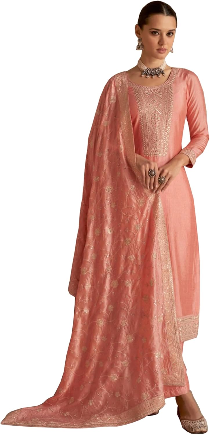 Ready to Wear Stylish Indian Pakistani Heavy Embroidery Salwar Kameez Plazzo Suits