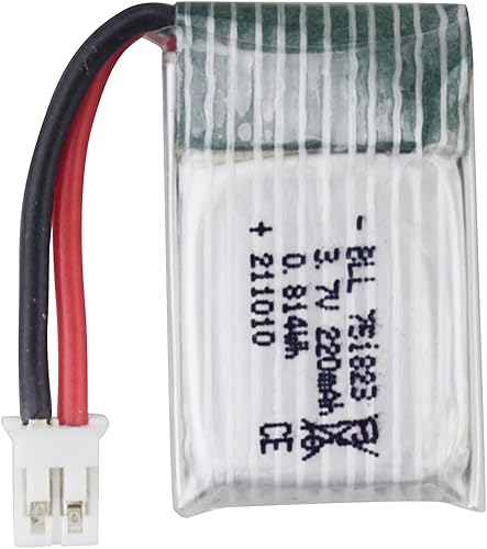 Miniatura 5 de sea jump 4 unids 3.7 V 220 mAh Li Batería para E010 GoolRC T36 NINHUI NH010 F36 H36 HS210 Sanrock GD65A ATOYX AT-66 Quadcopter Batería RC Drone