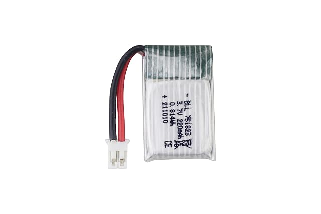 Foto 8 de 8 de 5PCS 3.7V 220mAh Batería de Litio con Cargador 5 en 1 para E010 E010C E011 E011C E013 GoolRC T36 NINHUI NH010…