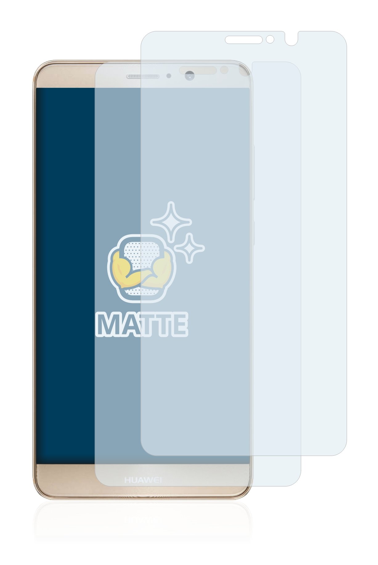 Brotect Pellicola Protettiva Opaca Per Huawei Mate 9 - Anti-Riflesso, Antigraffio, 2 Pezzi, Made In Germany - 2