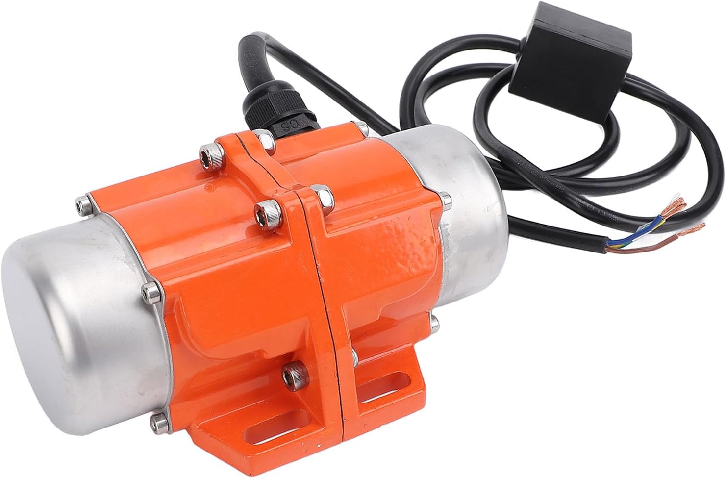 Aluminum Oy Concrete Vibration Motor 3600RPM Electric Vibrating Motor for Shaker Table Sifters 60W IP65 Noisel Motor (60W)