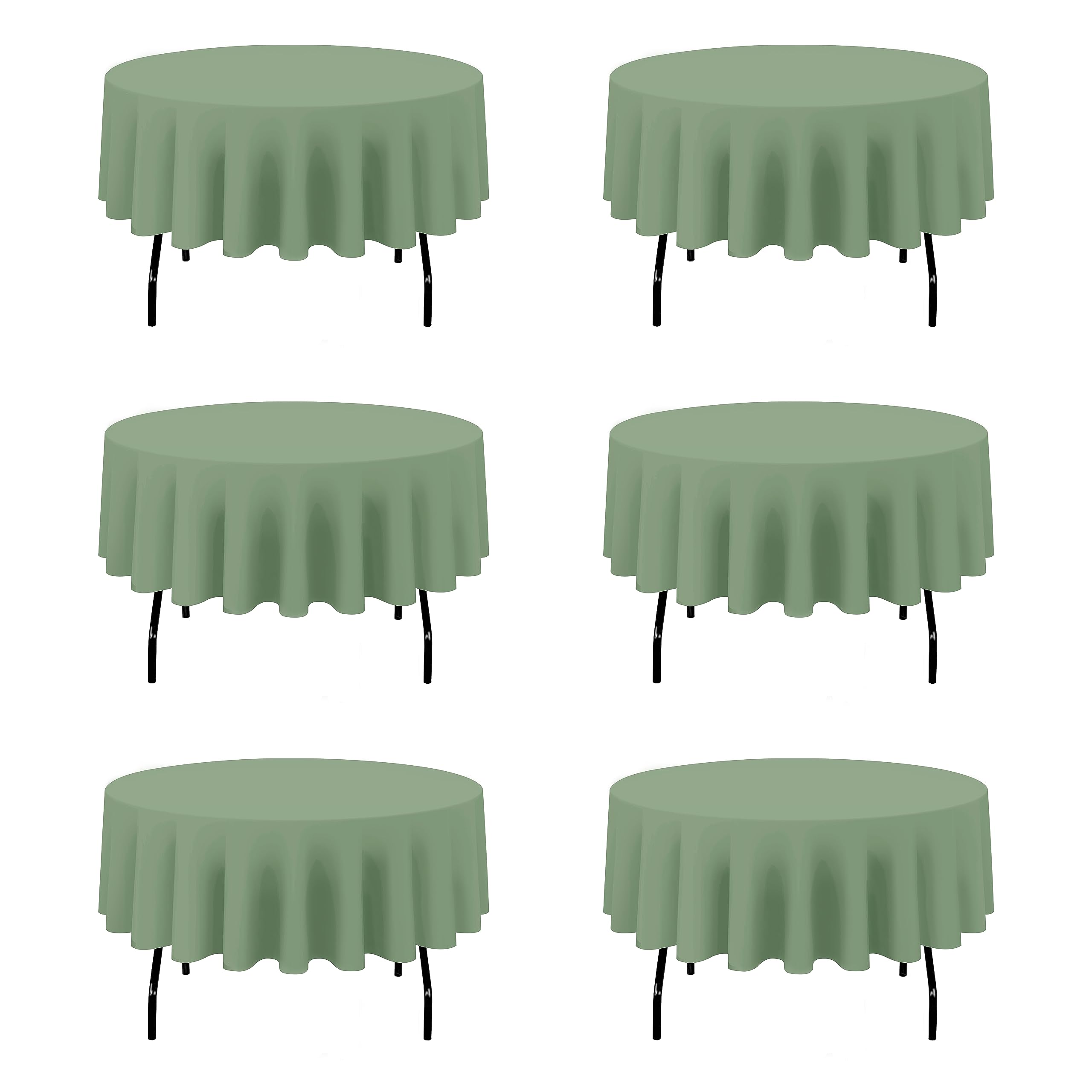Beige Tablecloths - 6 Pack 120" for 60" Tables -18 Beige Tablecloths - 6 Pack 120" for 60" Tables -18