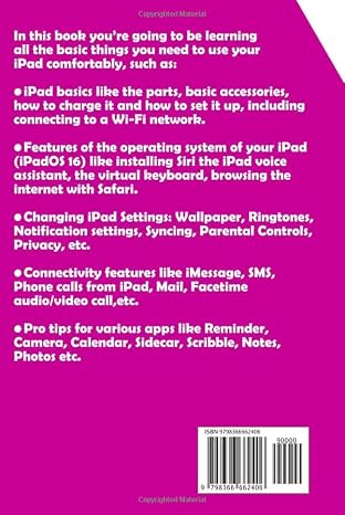 IPAD PRO 2022 USER GUIDE: Simplified Beginners Manual on How to Master the Apple iPad Pro (M2 chip) with Numerous Illustrations plus Tips & Tricks for iPadOS 16