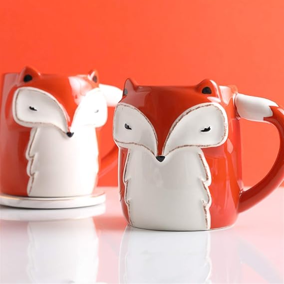 Coffee Mug, Tea Cup Cute Ceramic Cup,Design Fine,Ceramic Coffee Mugs,Ceramic Tea Cup Tea and Beverage,Funny Gift (B)