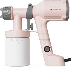 Tilswall Paint Sprayer Dreamer400 Ultra-Light Electric for Fence Shed Pink | Ideal for Beginners, Easy to Clean, Paint sprayer with 2 Nozzles & 3 Patterns for Walls, Furniture, Garden and Ceilings
