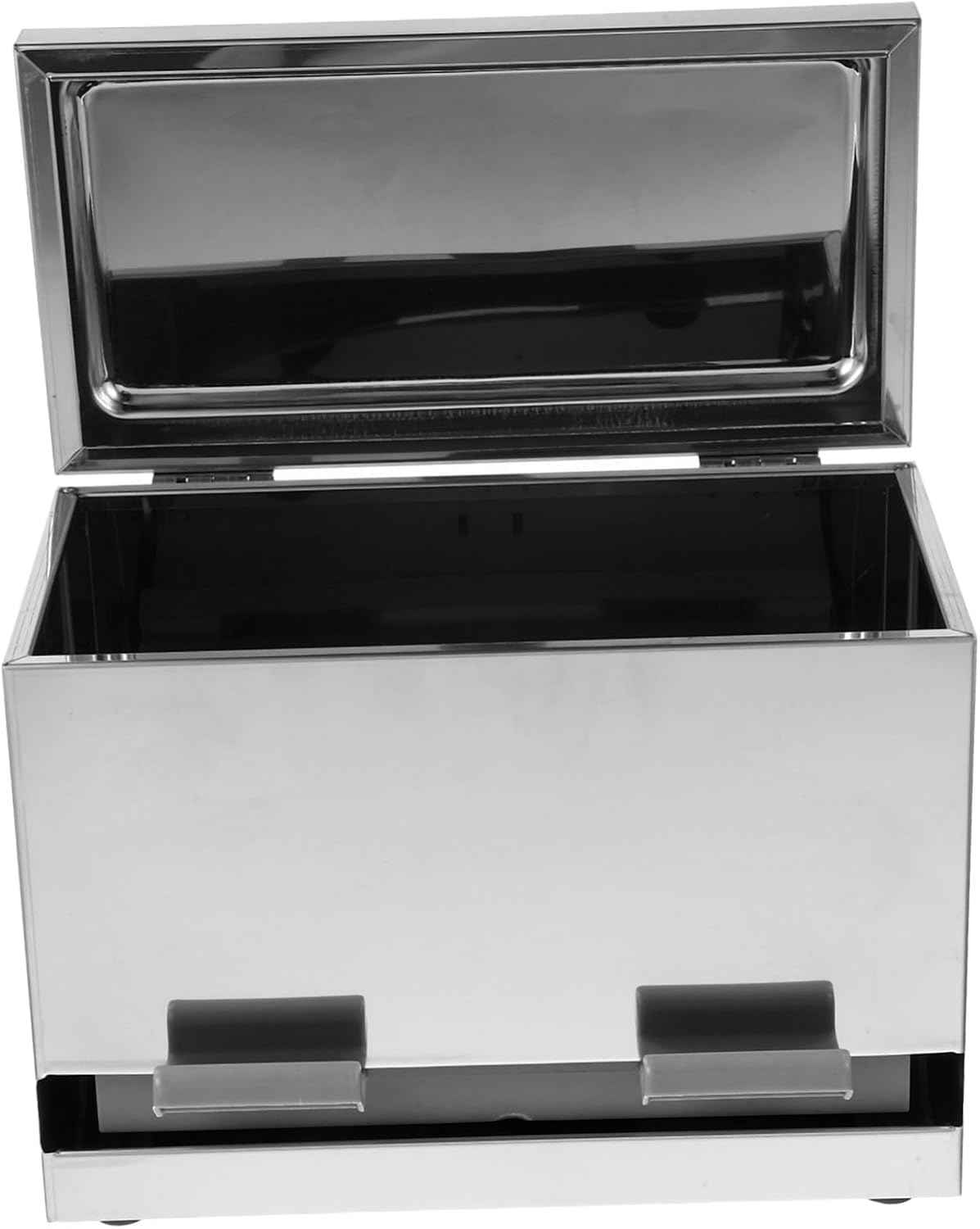 Automatic Straw and Chopstick Dispenser for Counter Stainless Steel Straw and Chopstick Holder Lid Versatile Storage for Cafes and Beverage Shops