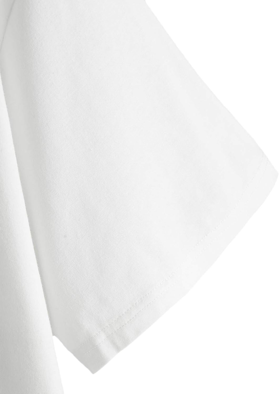 Vista 4 de SheIn Camiseta larga con diseño de letras grandes y hombros caídos para mujer