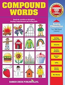 Paperback Reading Fundamentals - Compound Words: Learn About Compound Words and How to Use Them to Strengthen Reading Comprehension and Writing Skills Book