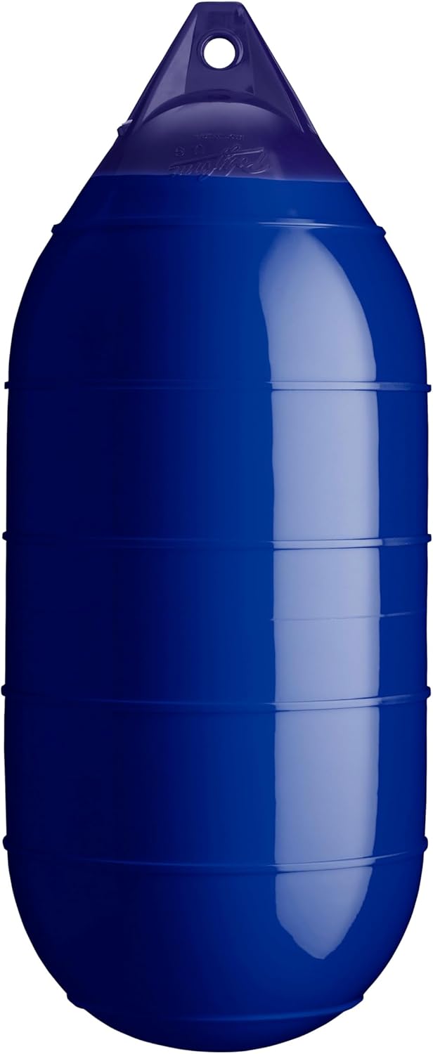 Polyform LD-Series Low Drag Buoy LD-4 Standard Blue Ropehold - Cobalt Blue