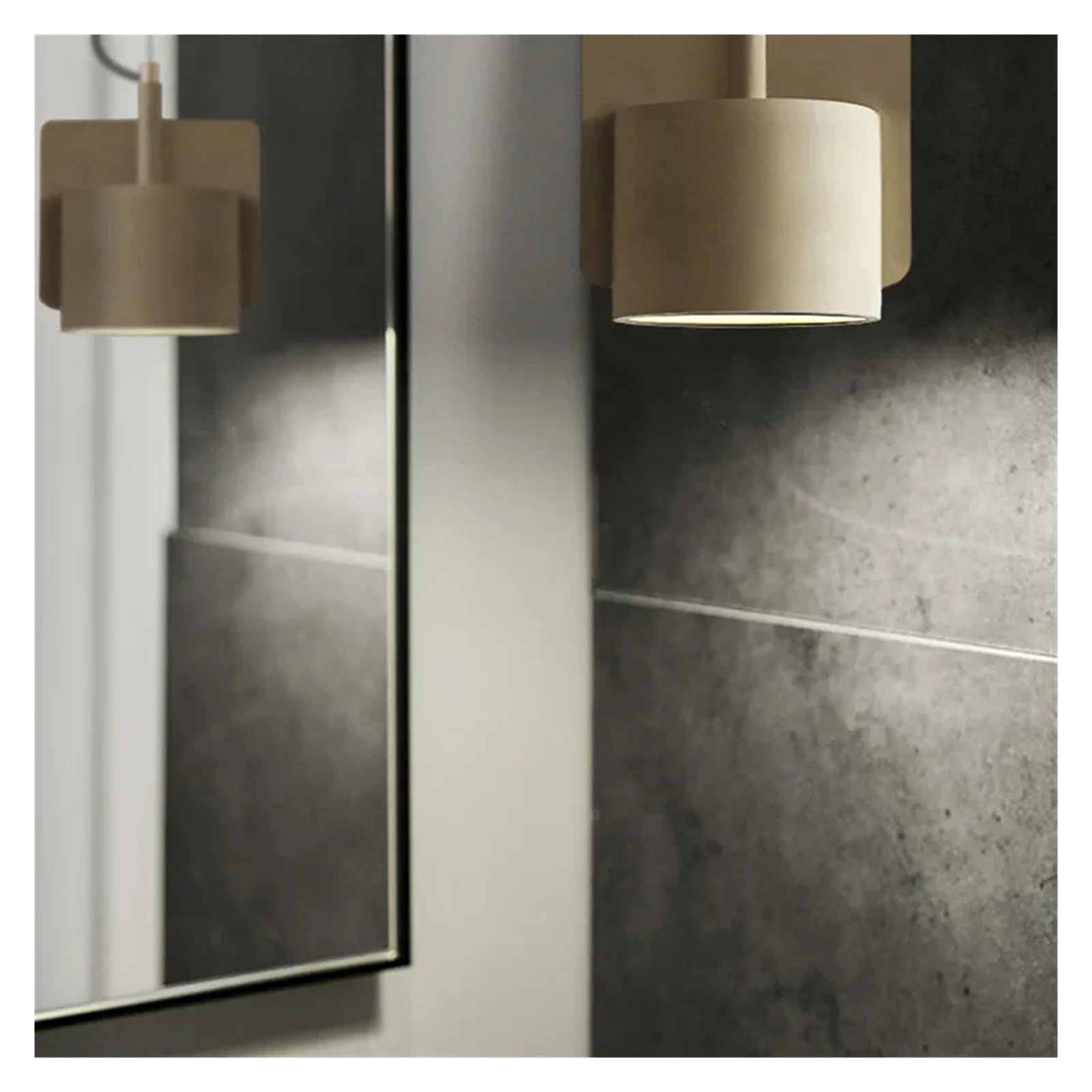 ITOSUI Creative Design of Bedroom Pendant Light Industrial Cement LED Geometric Pendant Light Decoration Bedroom Lighting Fixtures,Eye-catching
