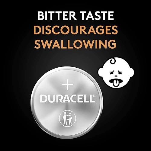 Miniatura 5 de Duracell Specialty 2032 - Batería de litio (3 V, 4 unidades), con tecnología Baby Secure (CR2032)