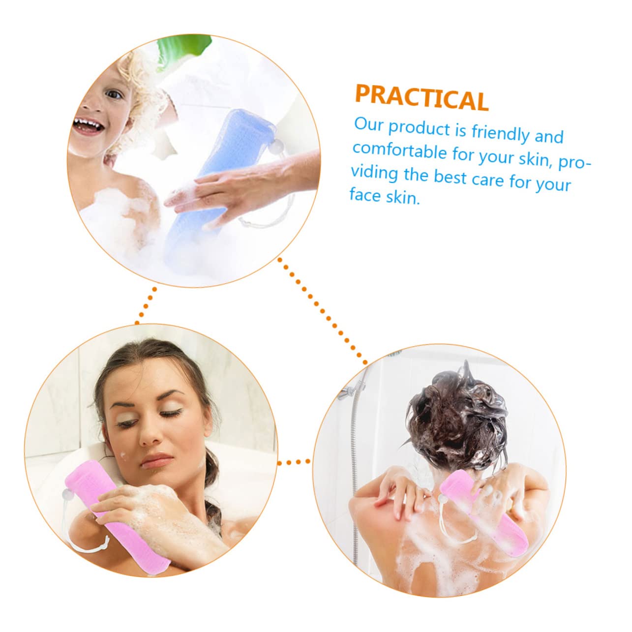 20pcs Exfoliating Soap Pouches Multi-layer Mesh Bags for Bar Soap Foam Net Bags for Shower and Bath