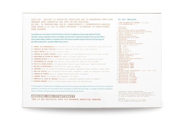 Foto 6 de 6 de Arduino Official Starter Kit for Beginners [K030007] (Manual en Español)