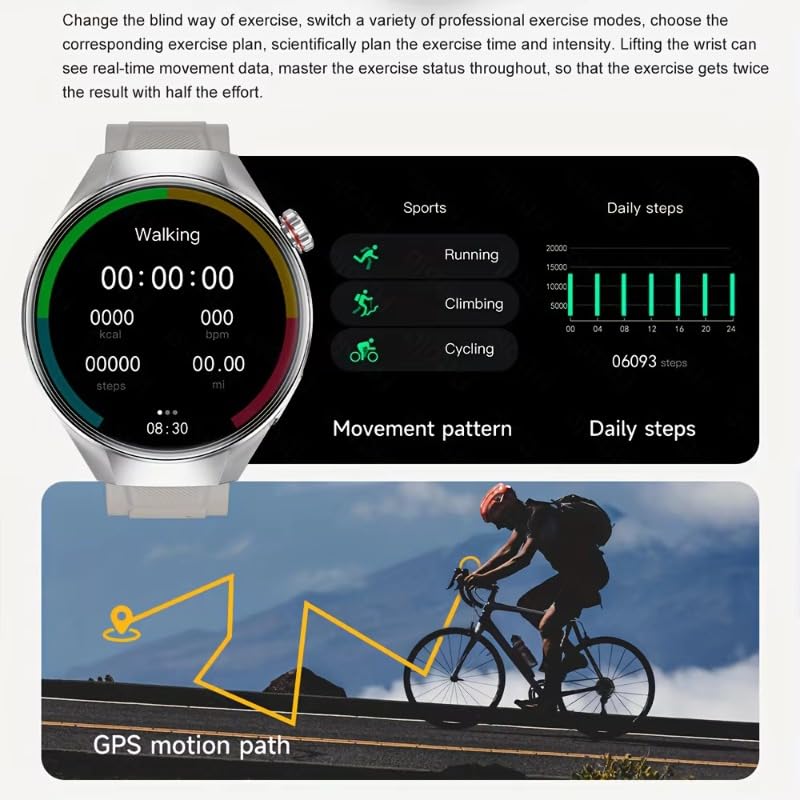 Smartwatch G5 Plus con brújula e IP68 para rutas de senderismo y montaña 6