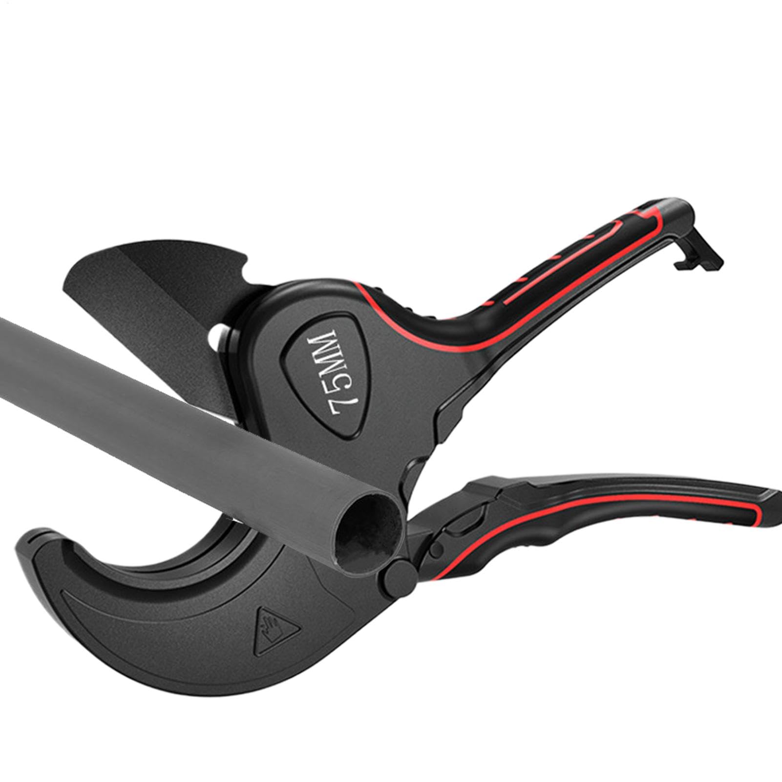 Baoqifong Cortador de tubos de PVC,Herramienta de corte de PVC, Herramienta de corte con trinquete Herramienta para cortar tubos de PVC, Cizallas para tubos de PVC, cortadores de tubos y tuberías