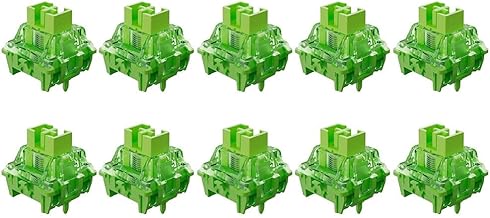 10 interruttori lineari Green Dragon progettati per tastiere da gioco magnetiche, sensazione lineare liscia senza urti tattili richiesti