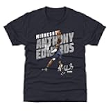 Anthony Edwards Youth Shirt - Anthony Edwards Dunk WHT