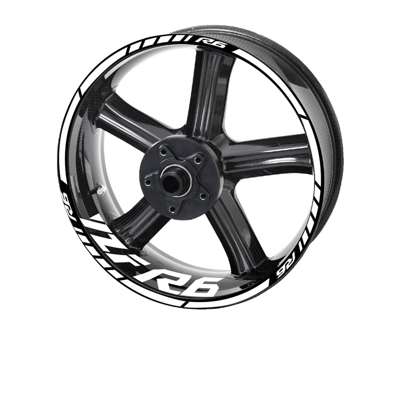 for for R6 for YZF Wheel Stickers for R6 Motorcycle Sticker Wheel Rim Decal