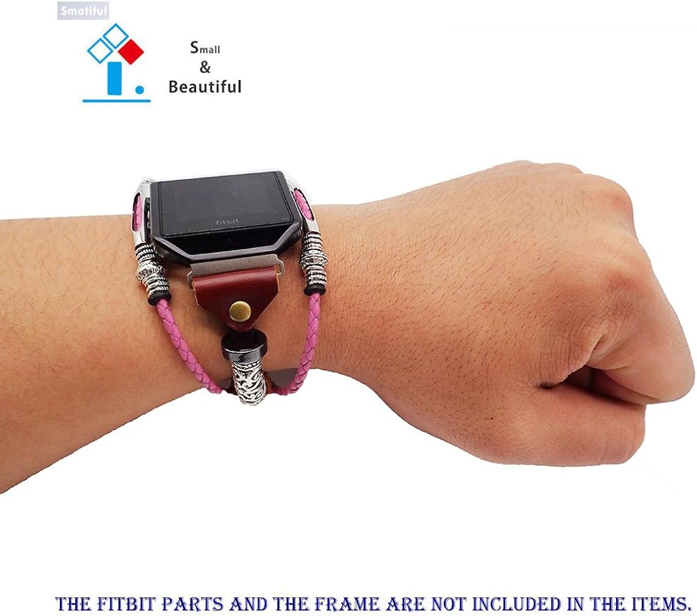 Smatiful Blaze Bands with Box Pack for Women, Adjustable Replacement Watch Band Compatiable with for Fitbit Blaze, Muticolor
