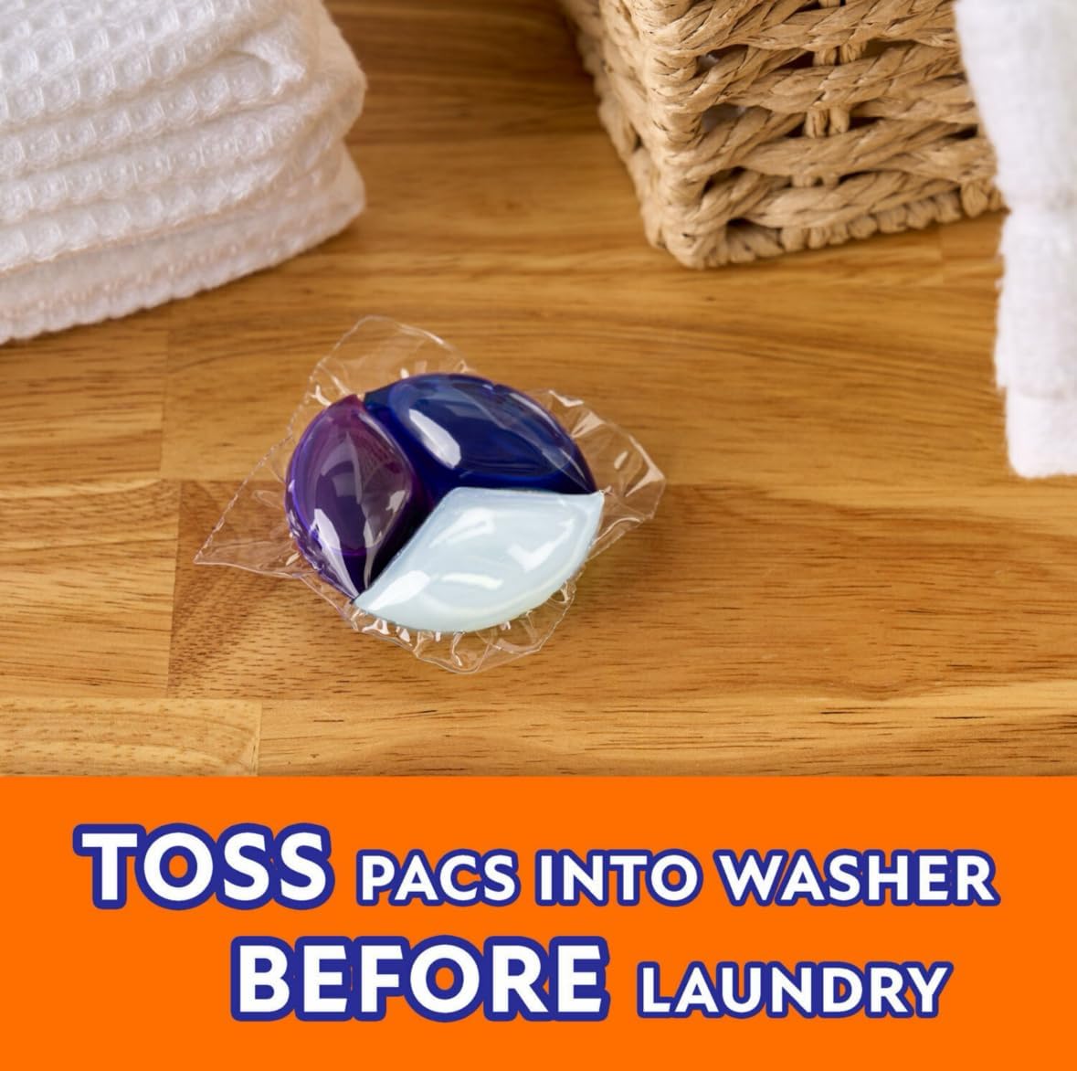 Member Marks Laundry Detergent Power Pacs, Blooming Breeze, 130 ct. Pack-1