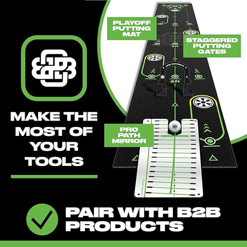 Miniatura 6 de Aumenta tu precisión de puesto Back 2 BASICS - Juego de 4 puertas escalonadas con práctica bolsa de transporte - Esencial de entrenamiento de golf