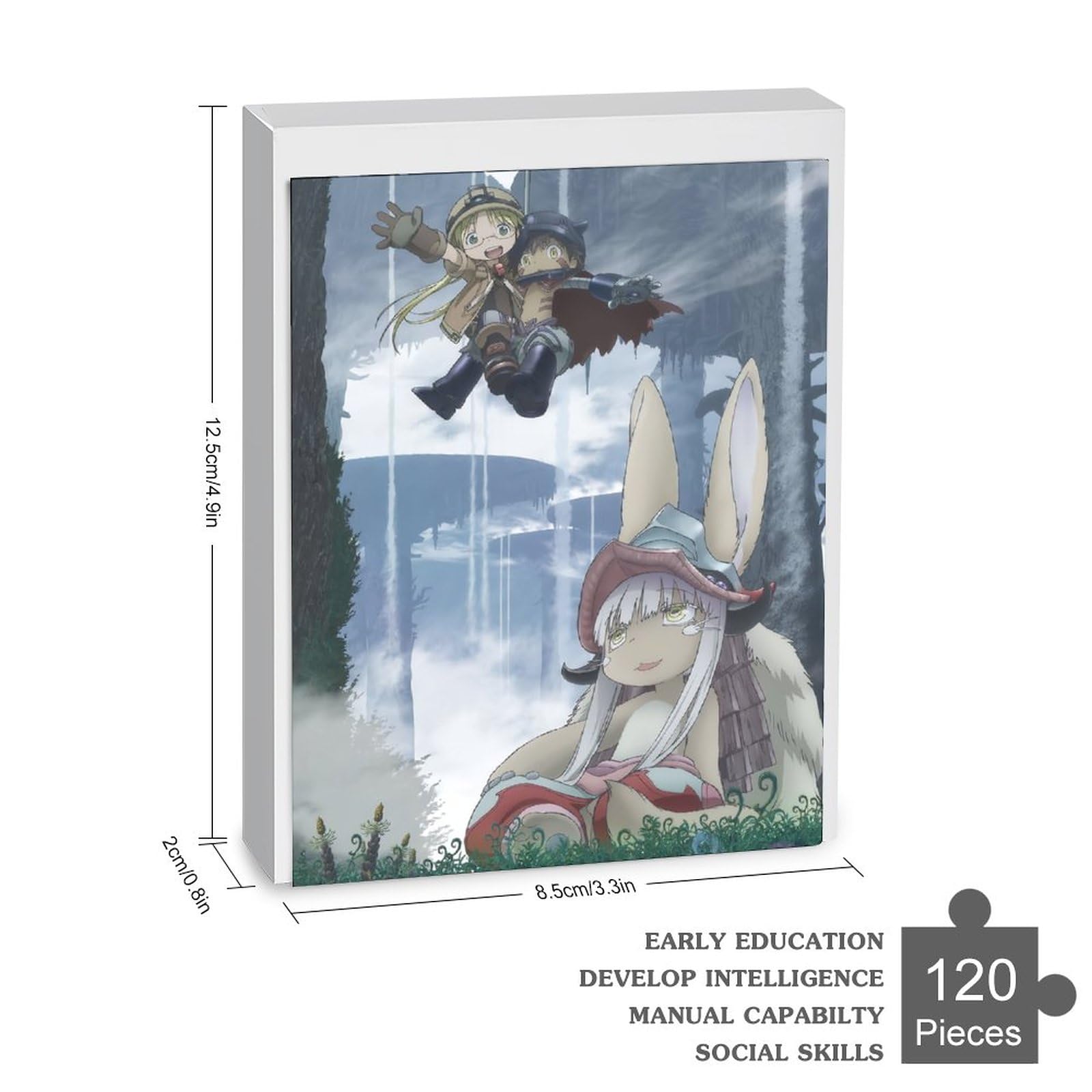 Amazon.co.jp: Made in Abyss Puzzle, Recreational Anime Goods
