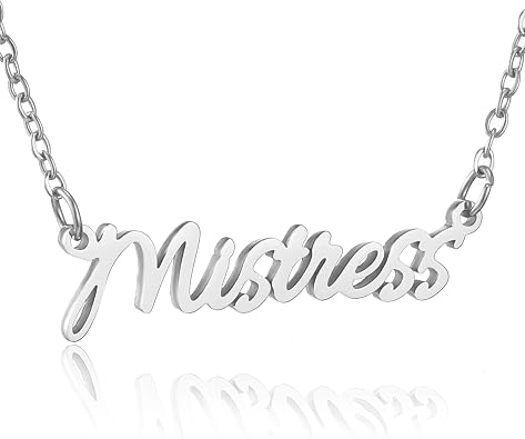 SKQIR Naughty Letters Necklace for Women Men Swear Word Funny Letters Gold Plated Silver Pendant Jewelry Necklace Naughty Valentine Gifts for Best Bitches Besties Jewelry Gifts for Wife Lover